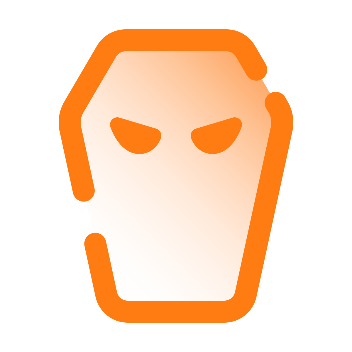pulsar gradient style coffin face icon