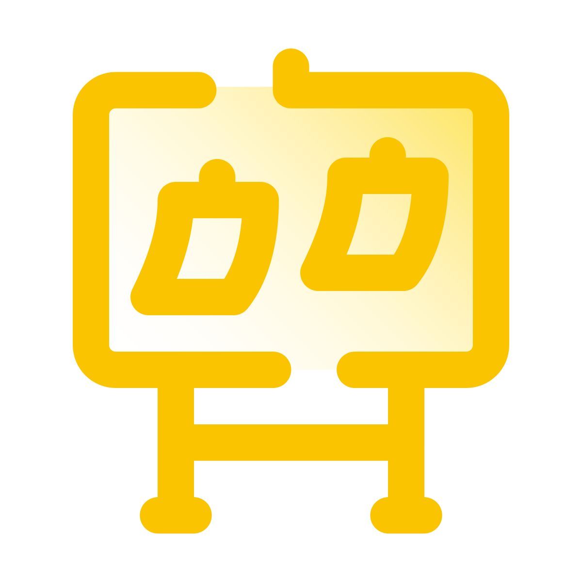 pulsar gradient style tablero conceptual icon