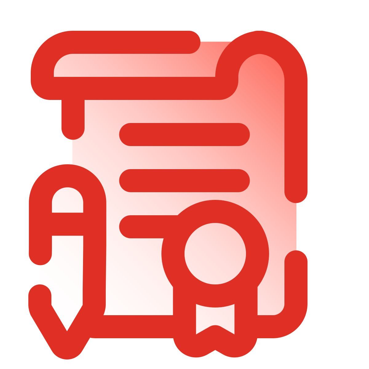 pulsar gradient style contrat de conclusion icon