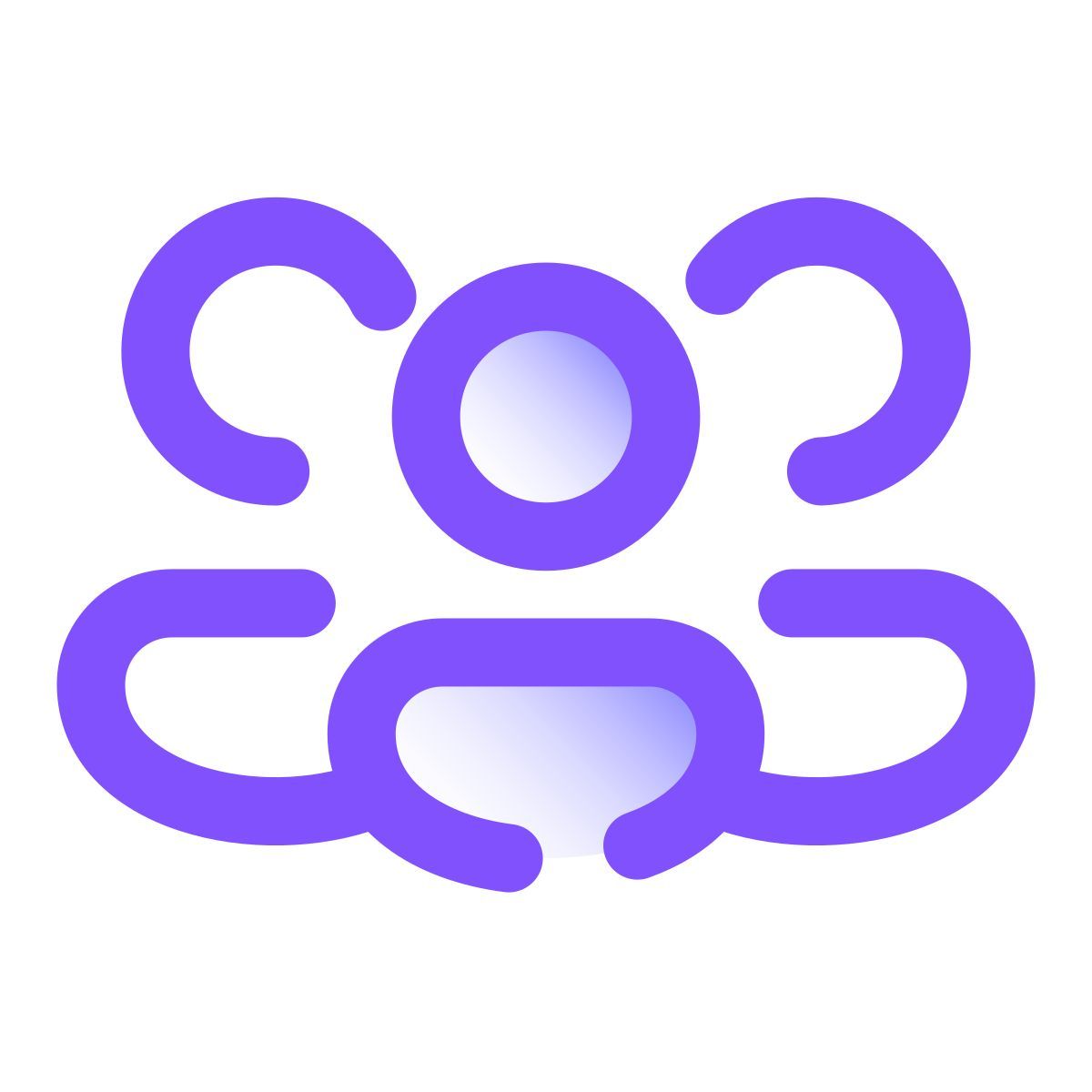 pulsar gradient style conference hintergrund ausgewählte icon