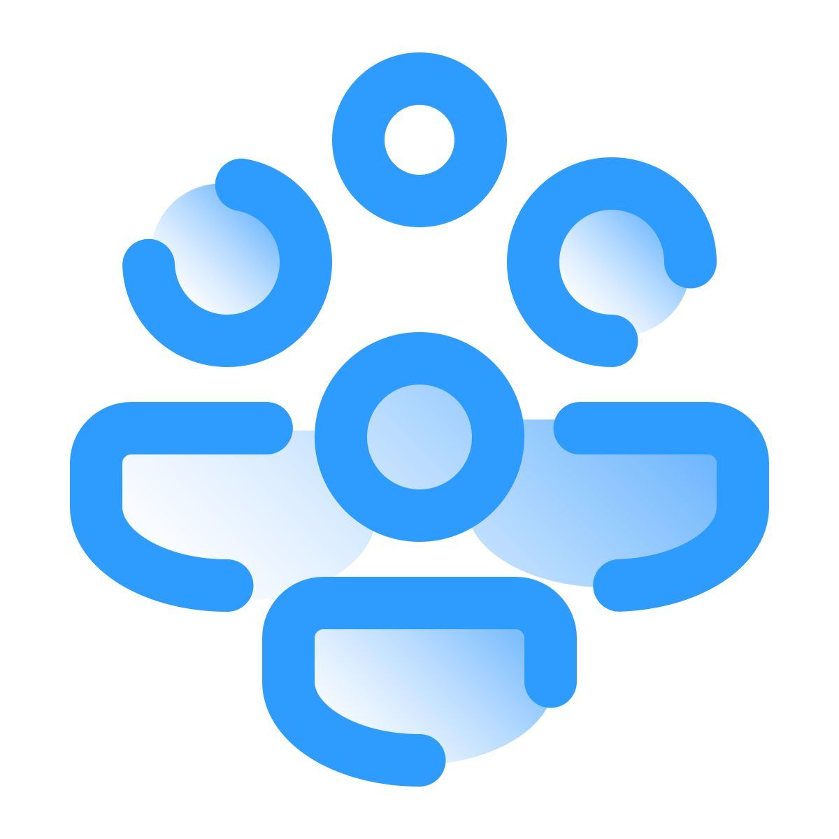 pulsar gradient style 회의 icon