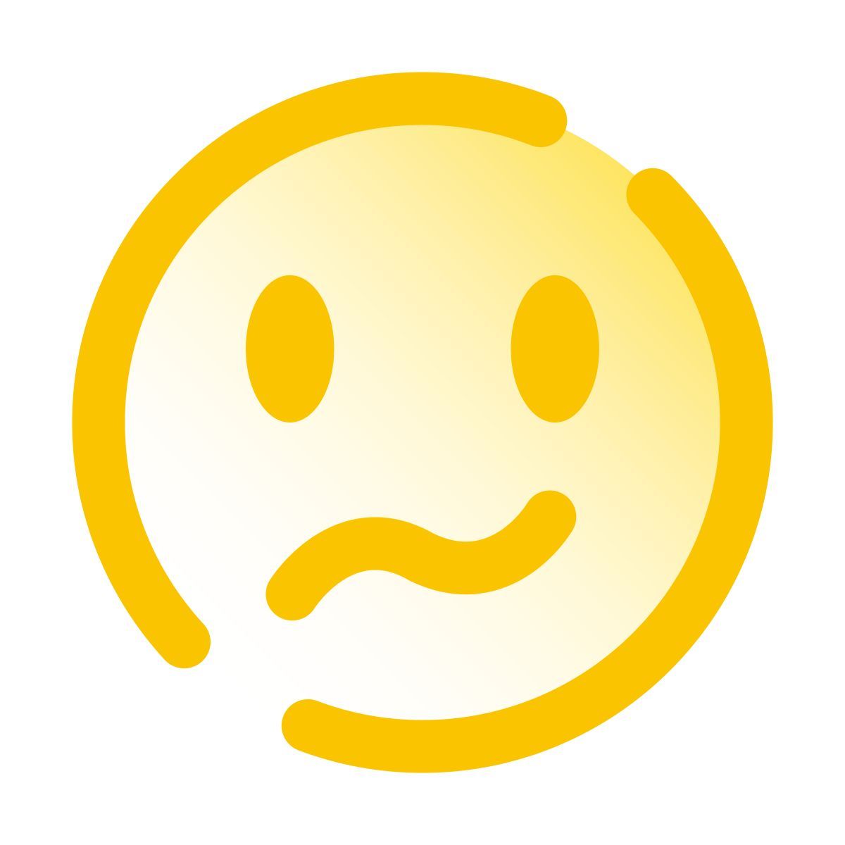 pulsar gradient style 困惑 icon