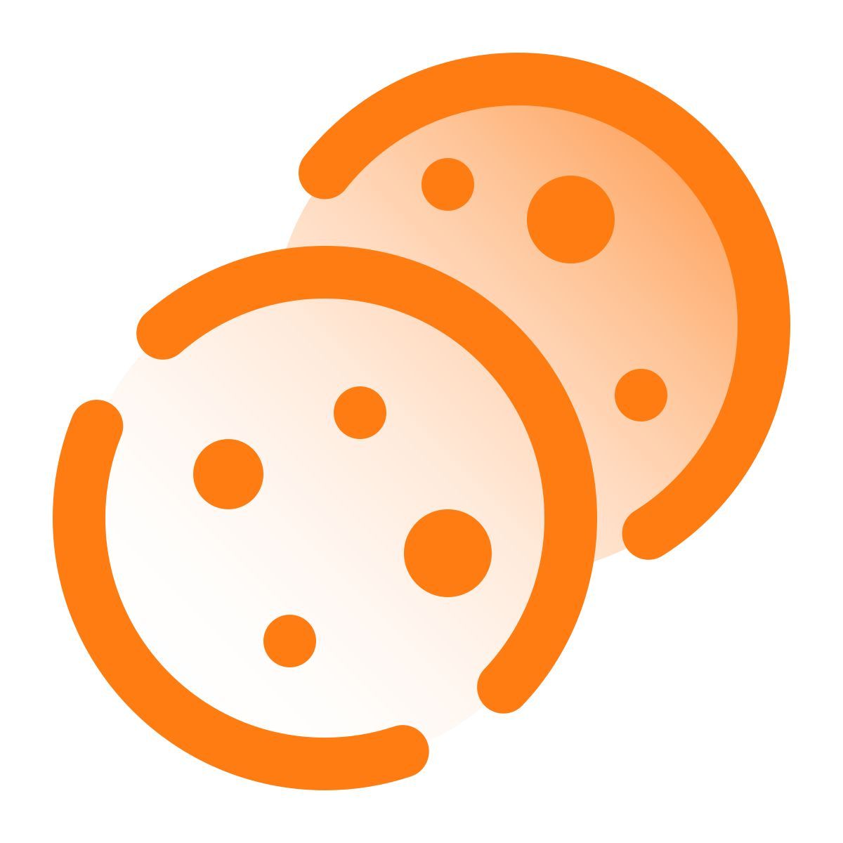 pulsar gradient style cookies icon