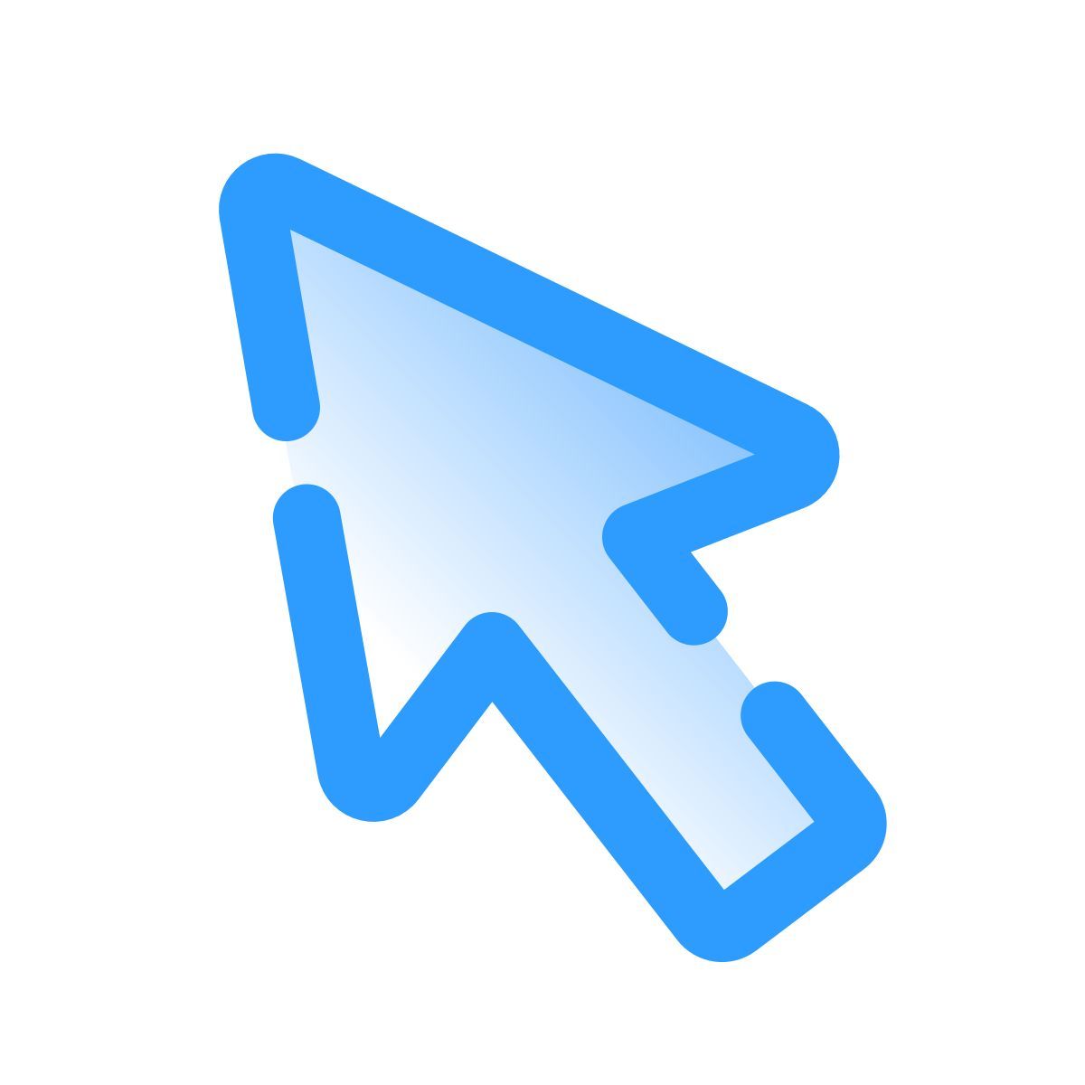 pulsar gradient style 커서 icon