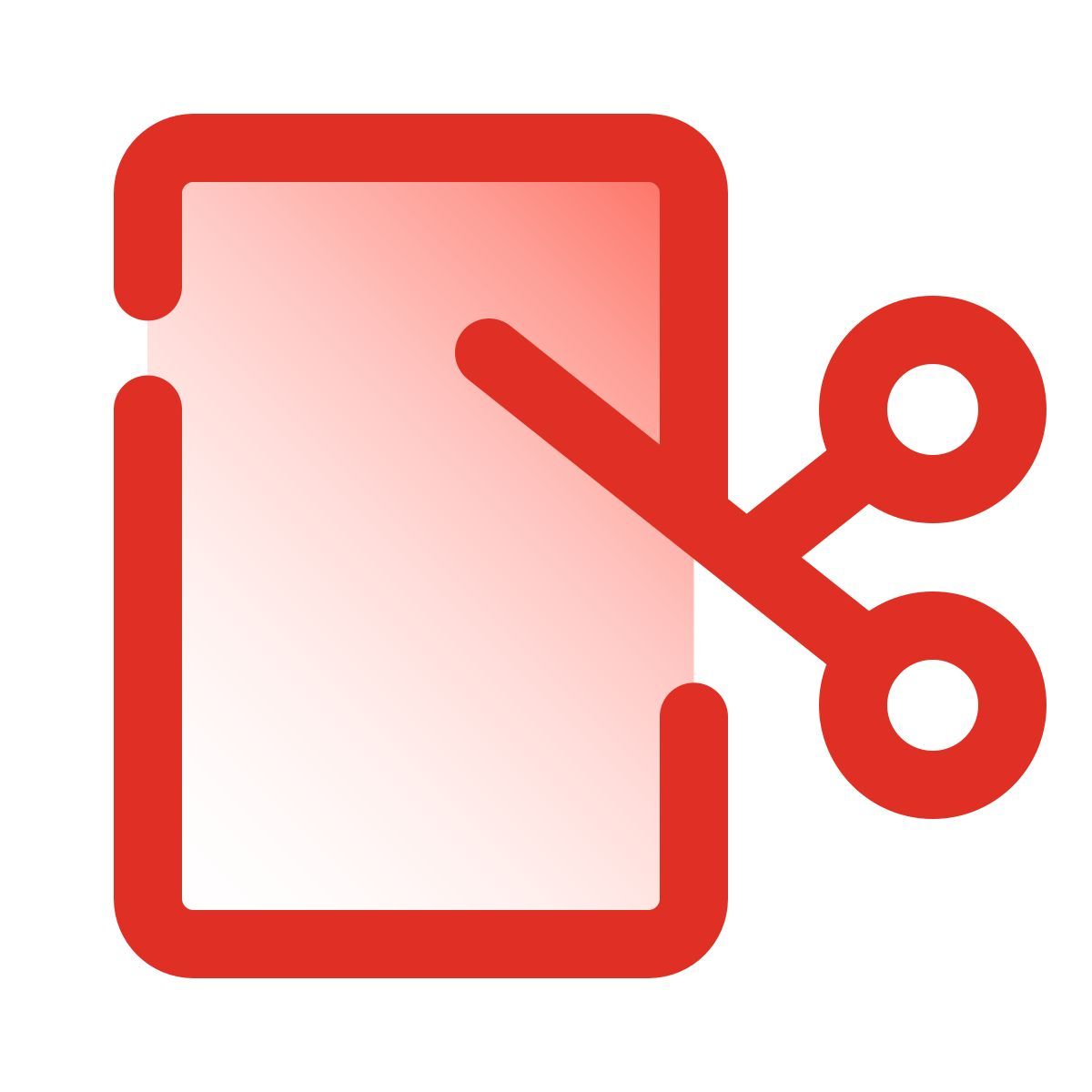 pulsar gradient style cut cloth icon