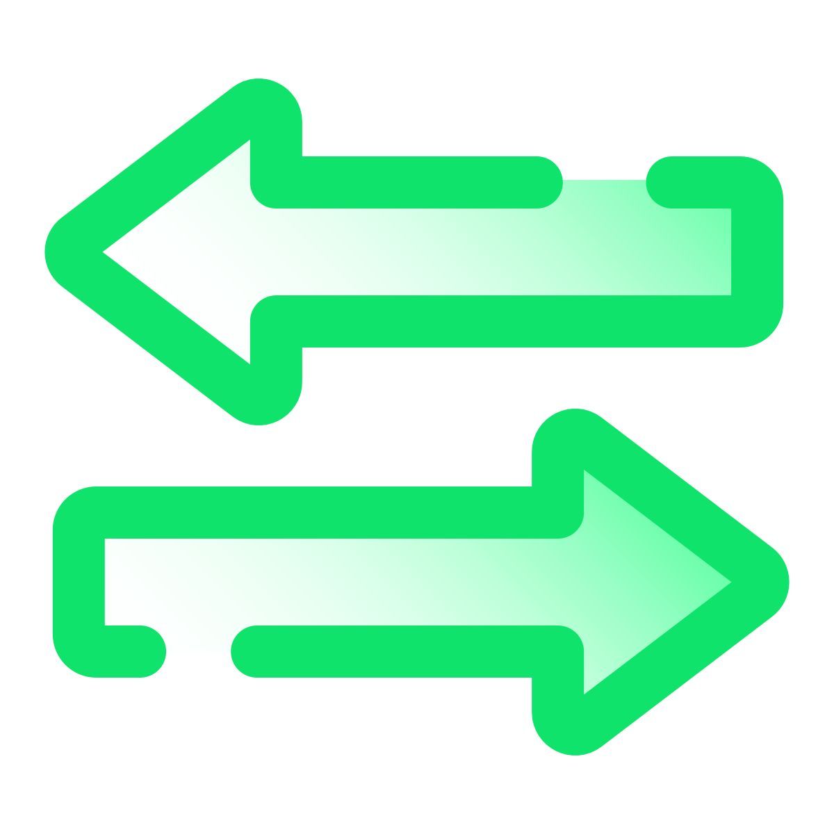 pulsar gradient style data transfer icon