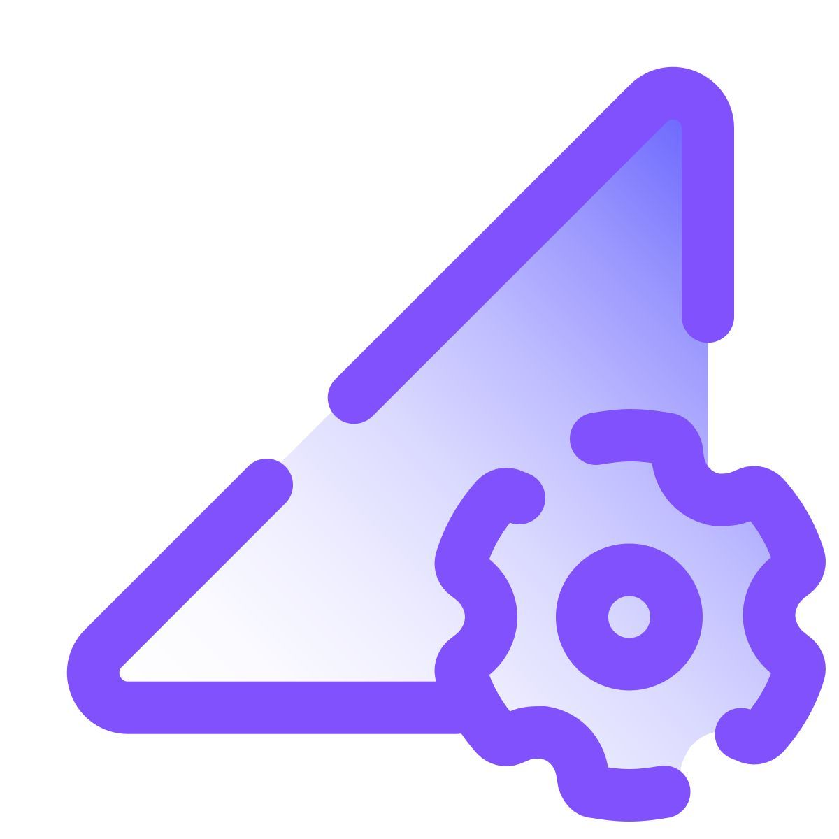 pulsar gradient style 数据设置 icon