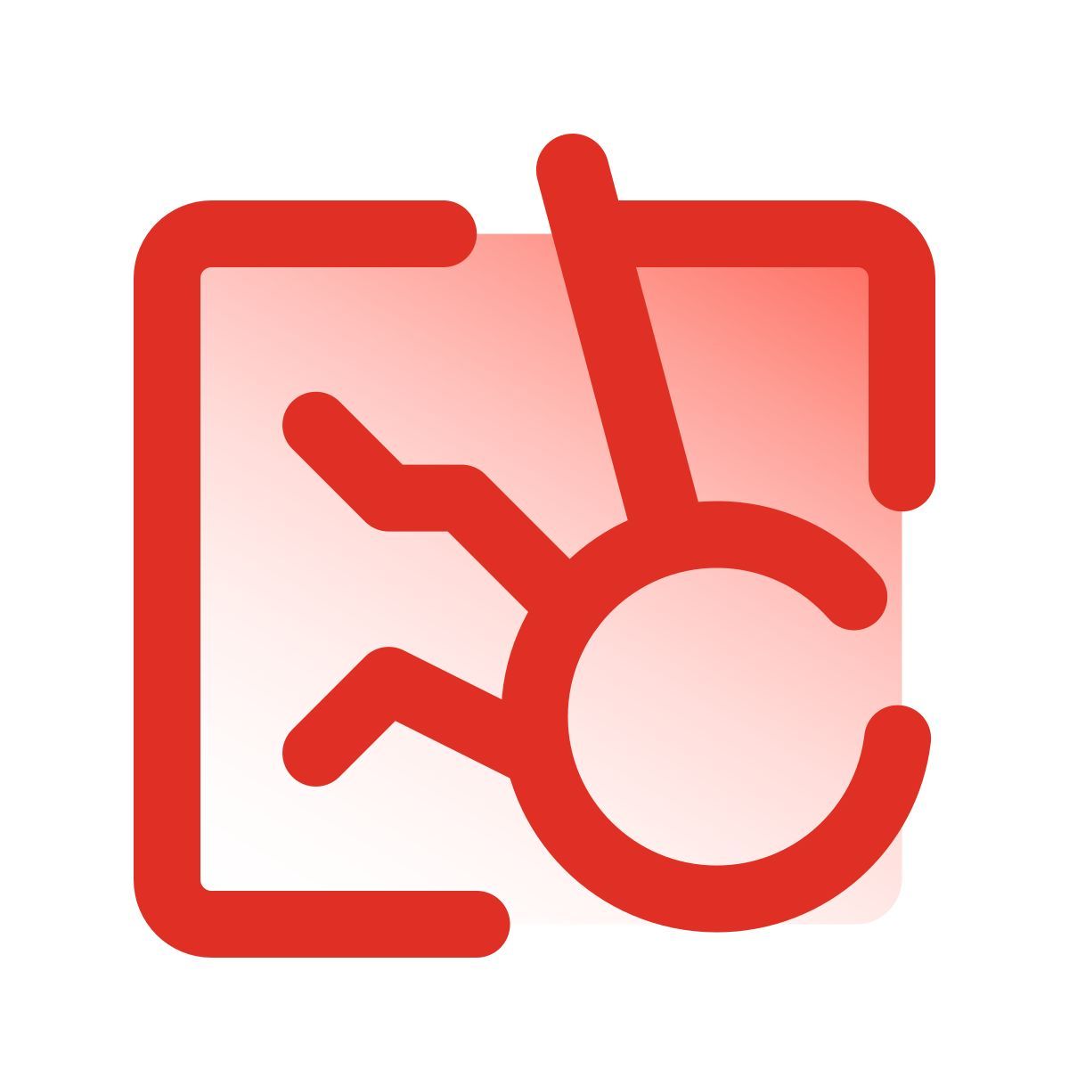 pulsar gradient style demolição icon