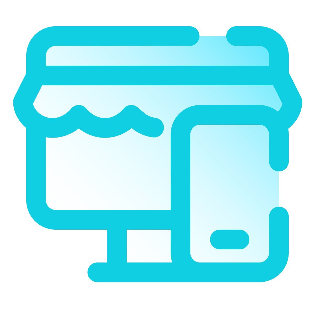 pulsar gradient style tienda de dispositivos icon