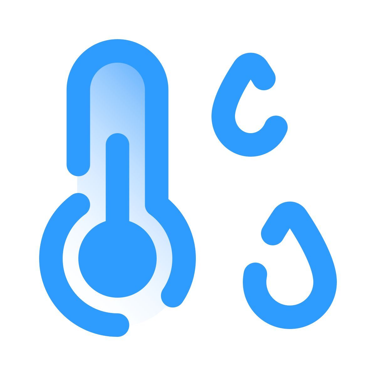 pulsar gradient style 湿度 icon