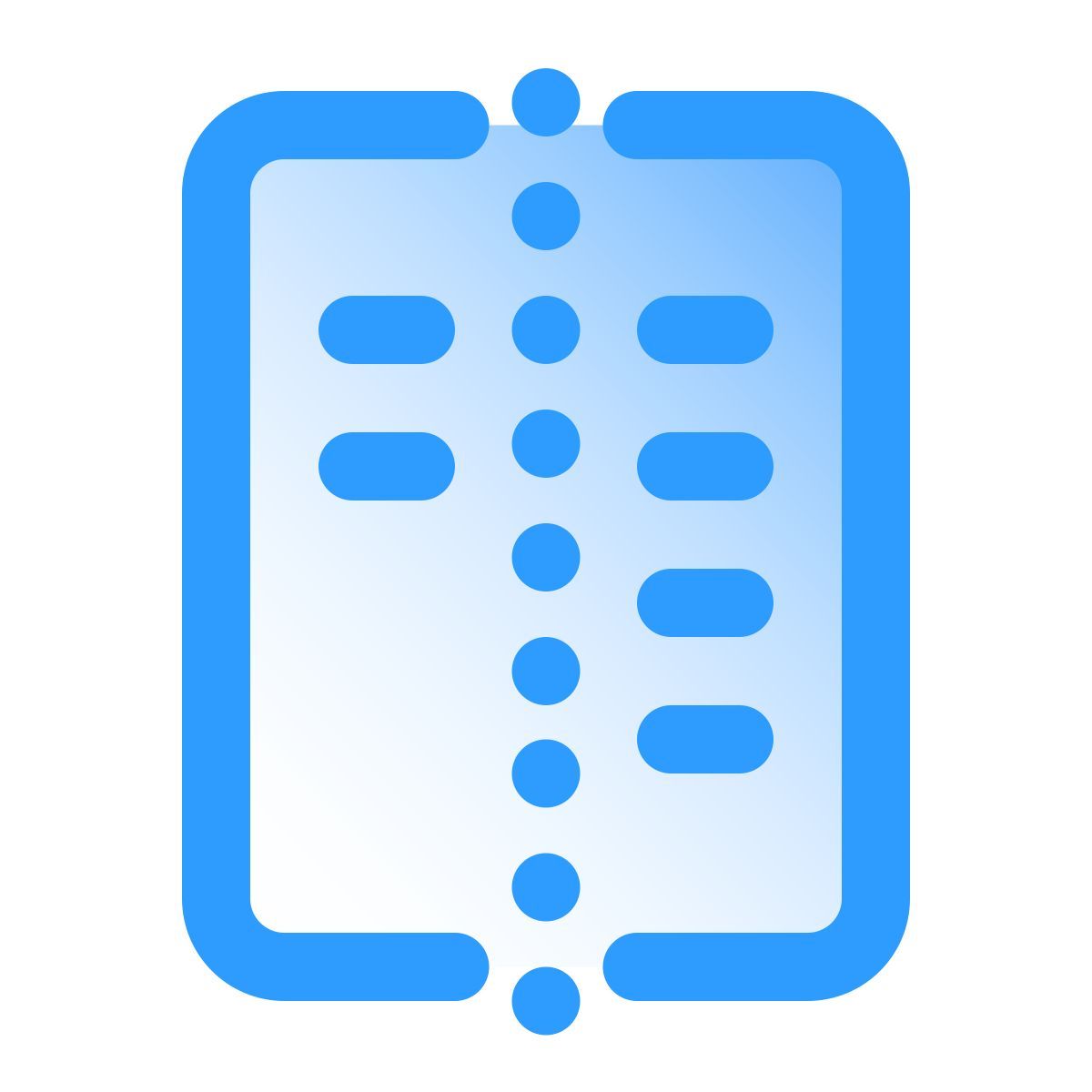 pulsar gradient style diff 파일 icon