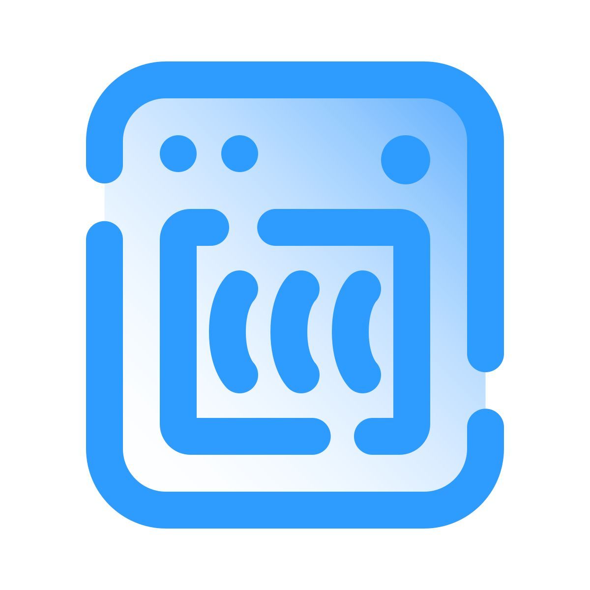 pulsar gradient style máquina de lavar louça icon