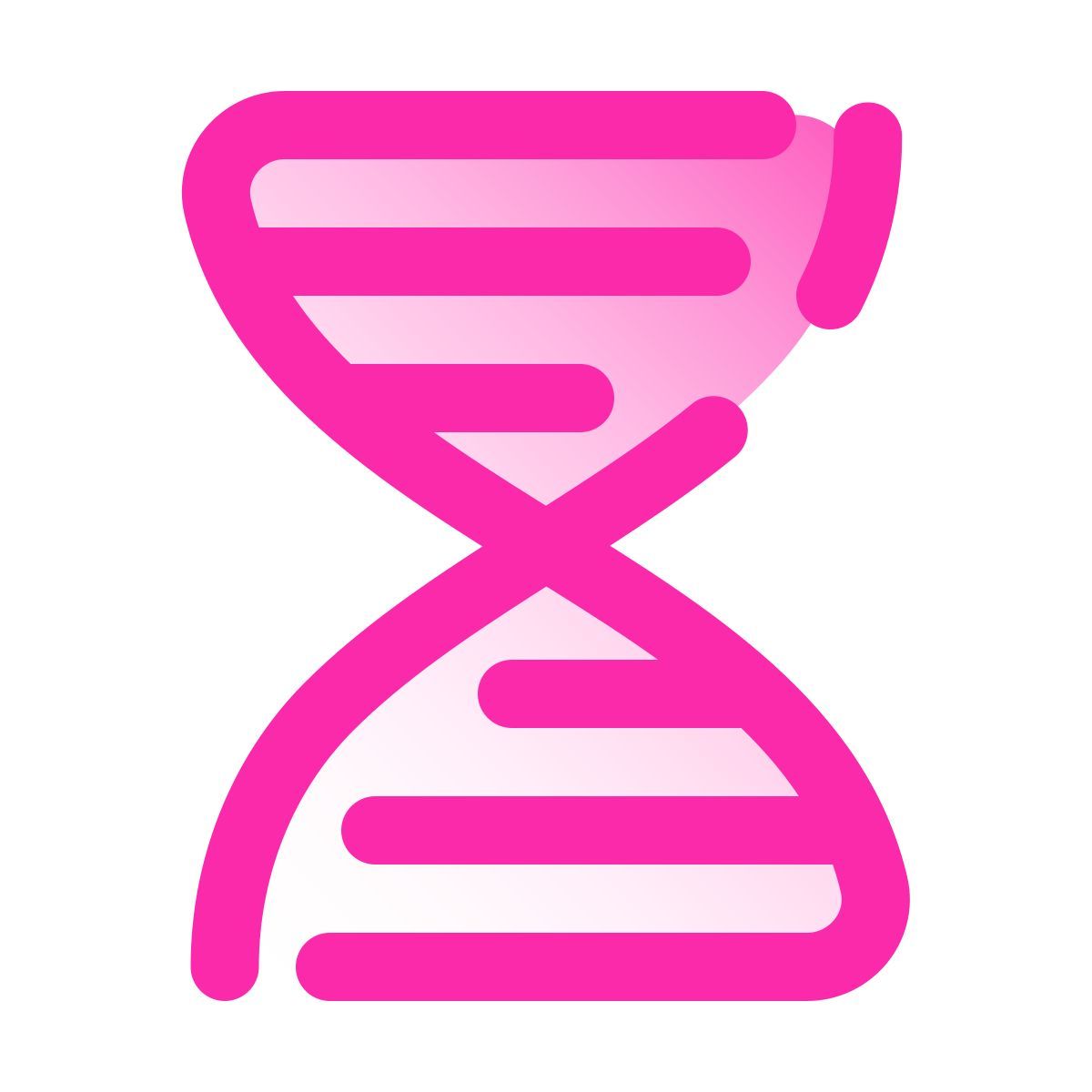 pulsar gradient style dna螺旋 icon