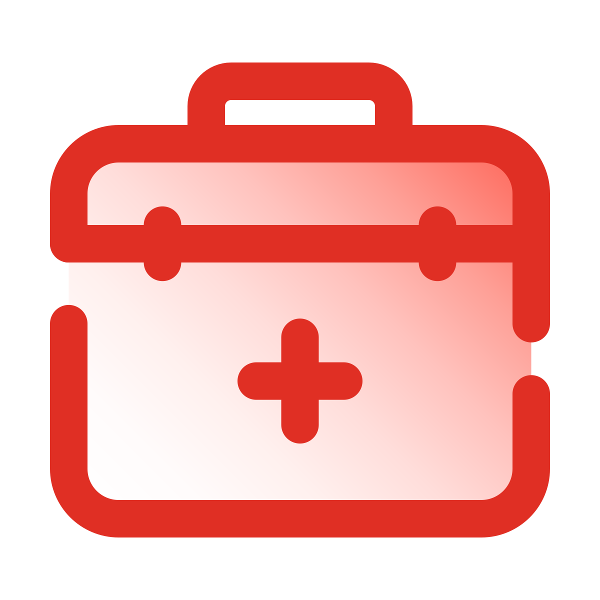 pulsar gradient style doctors bag icon