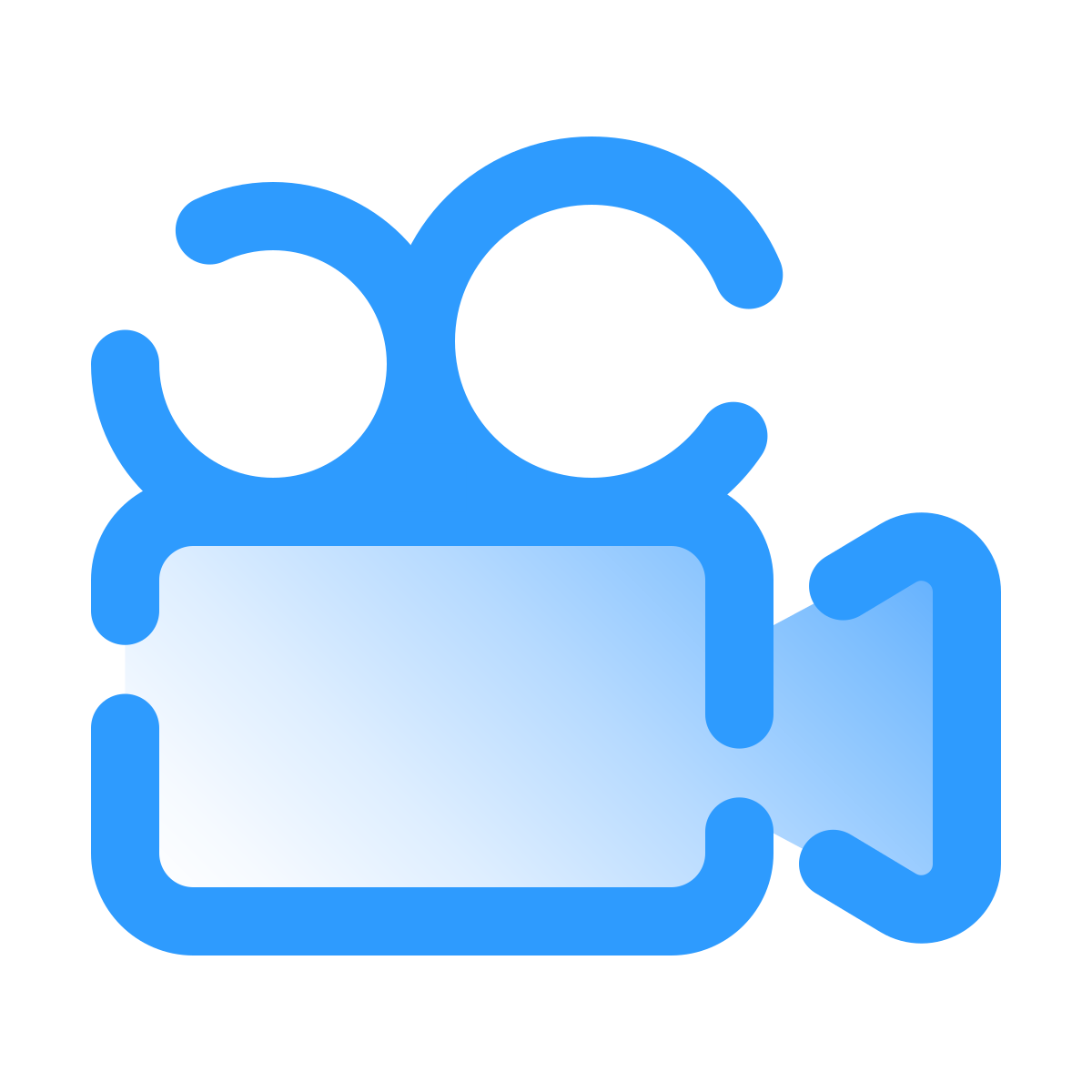 pulsar gradient style documentary icon