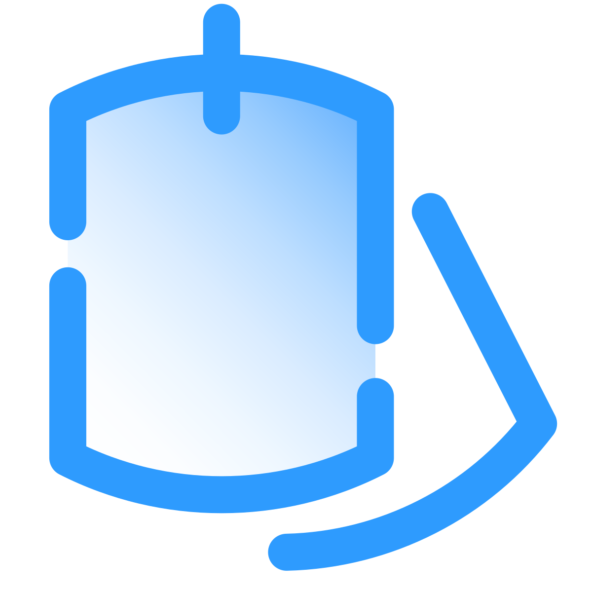 pulsar gradient style dog tag icon