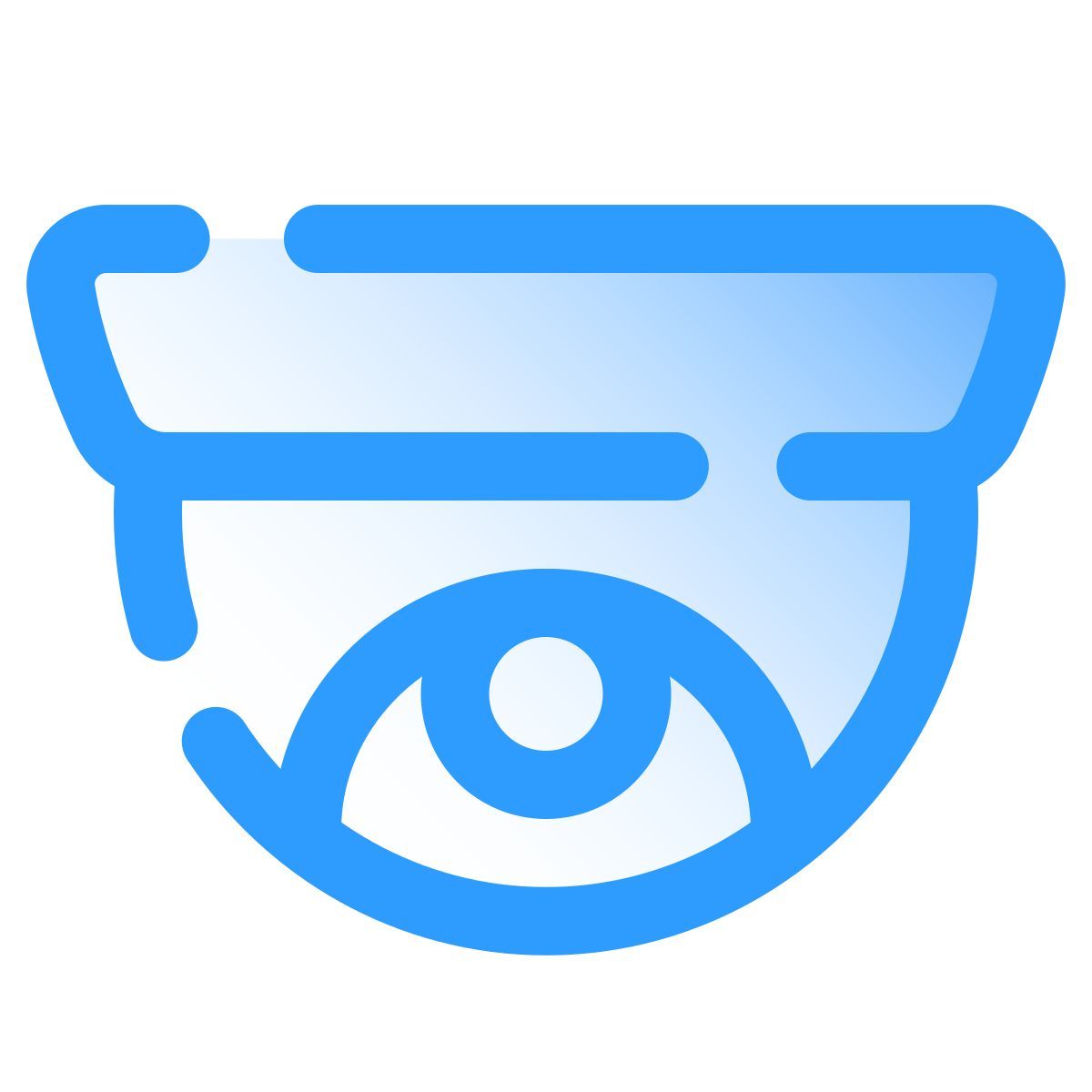 pulsar gradient style caméra dôme icon