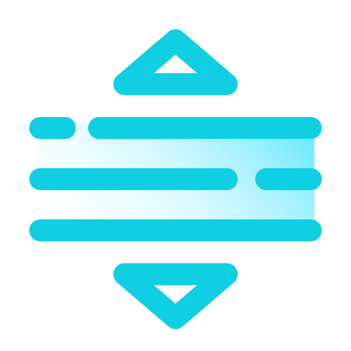 pulsar gradient style drag reorder icon