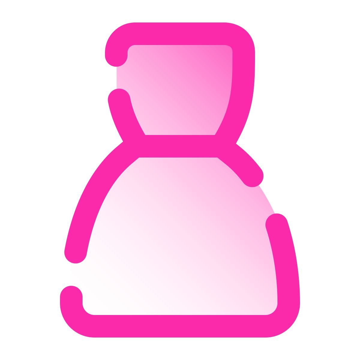 pulsar gradient style kleid von hinten icon