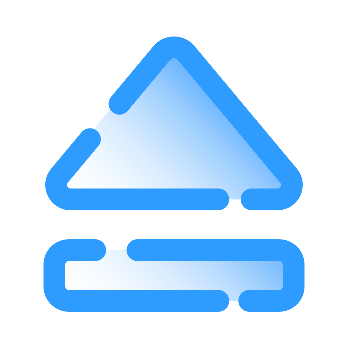 pulsar gradient style eject icon