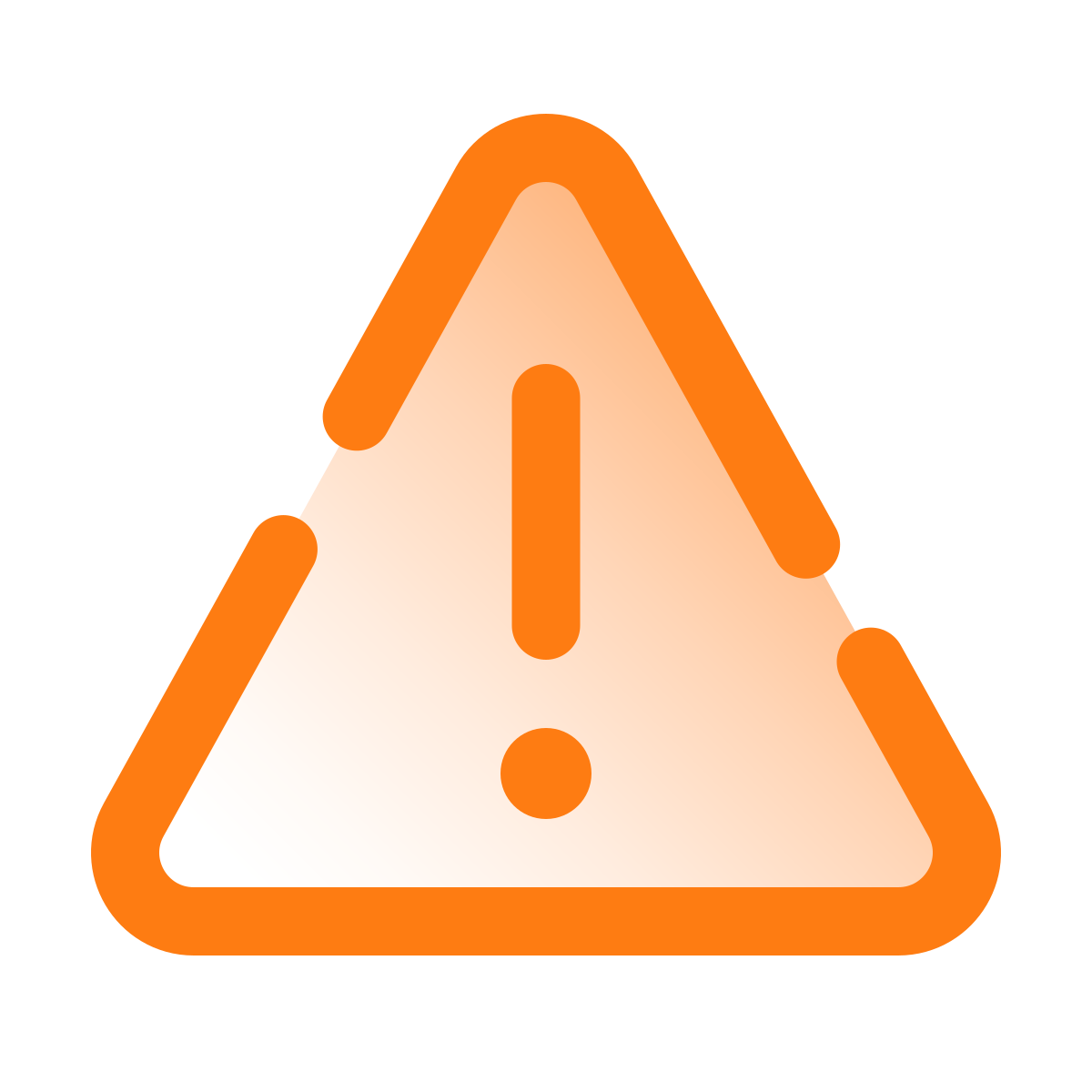 pulsar gradient style error icon