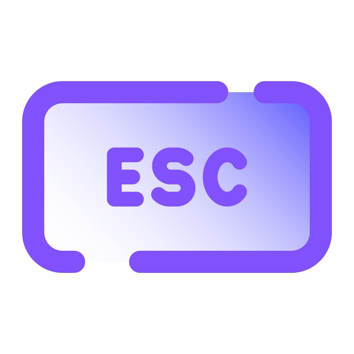 pulsar gradient style esc icon