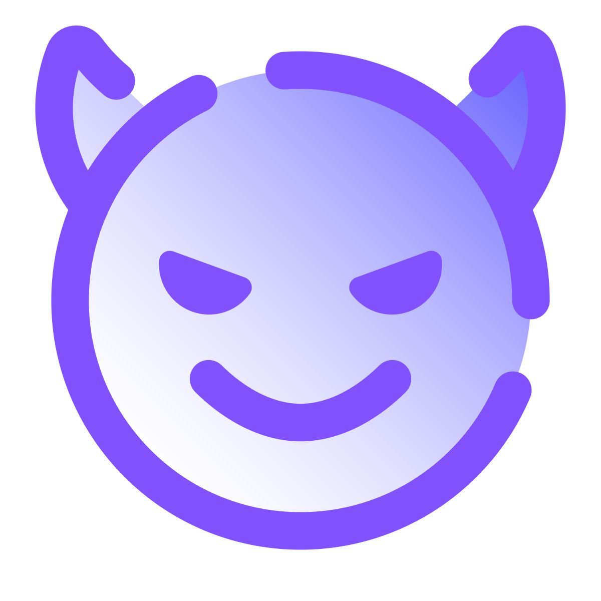 pulsar gradient style böse icon