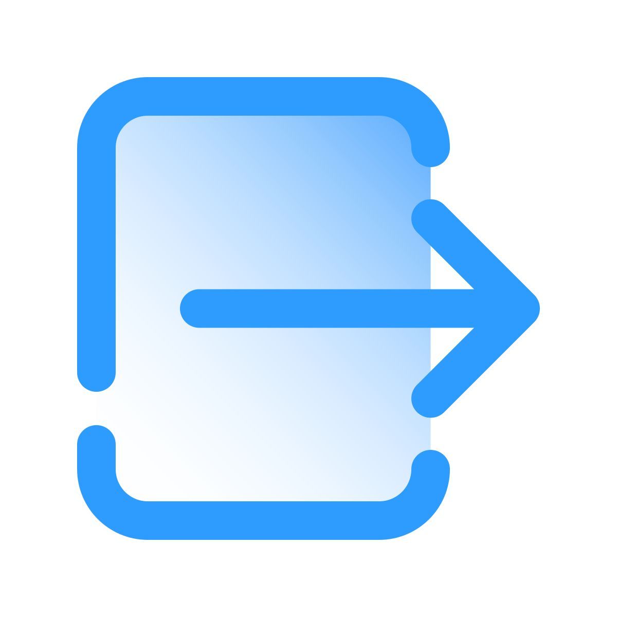 pulsar gradient style 出口 icon