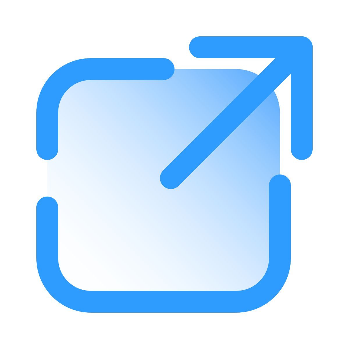 pulsar gradient style 外部链接 icon