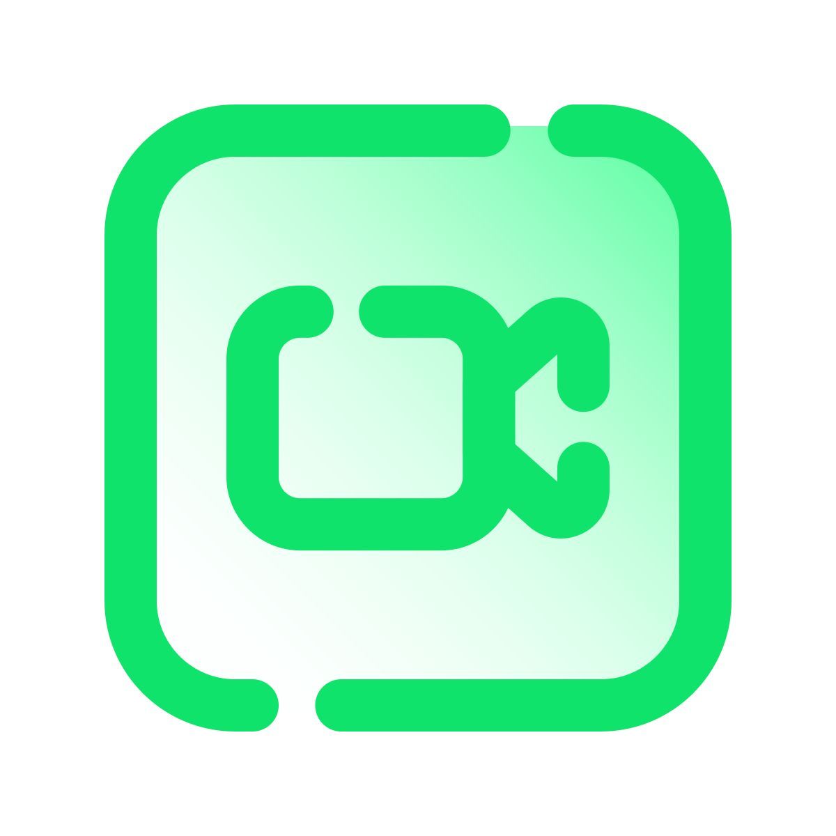 pulsar gradient style facetime icon