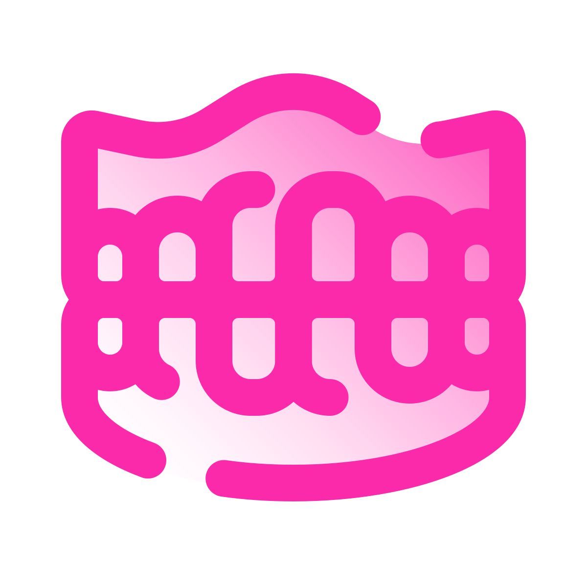 pulsar gradient style denture icon
