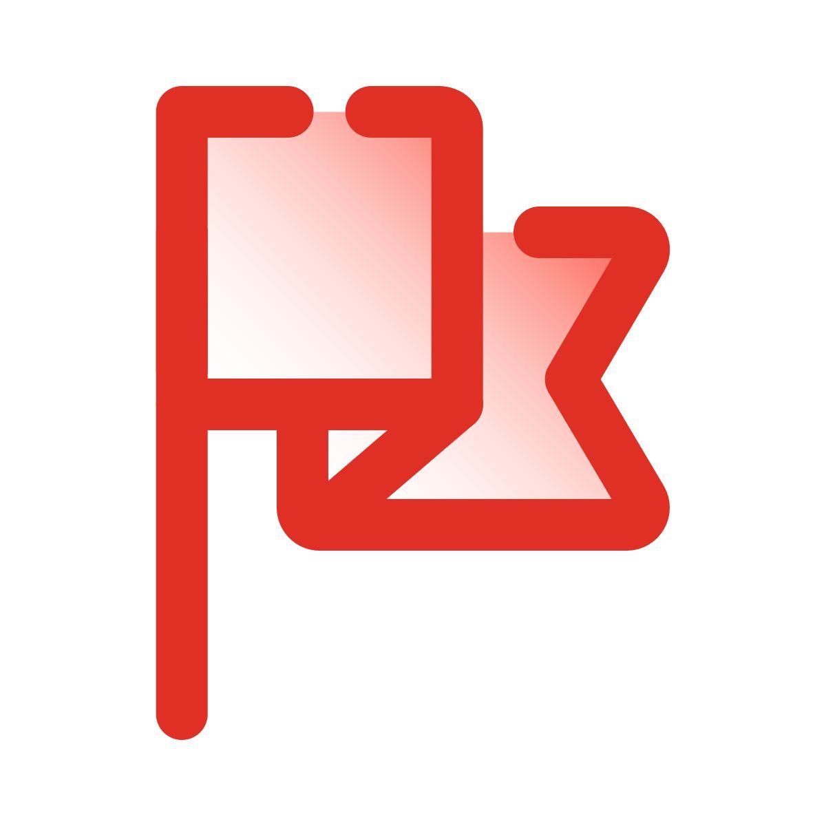 pulsar gradient style bandiera piena icon