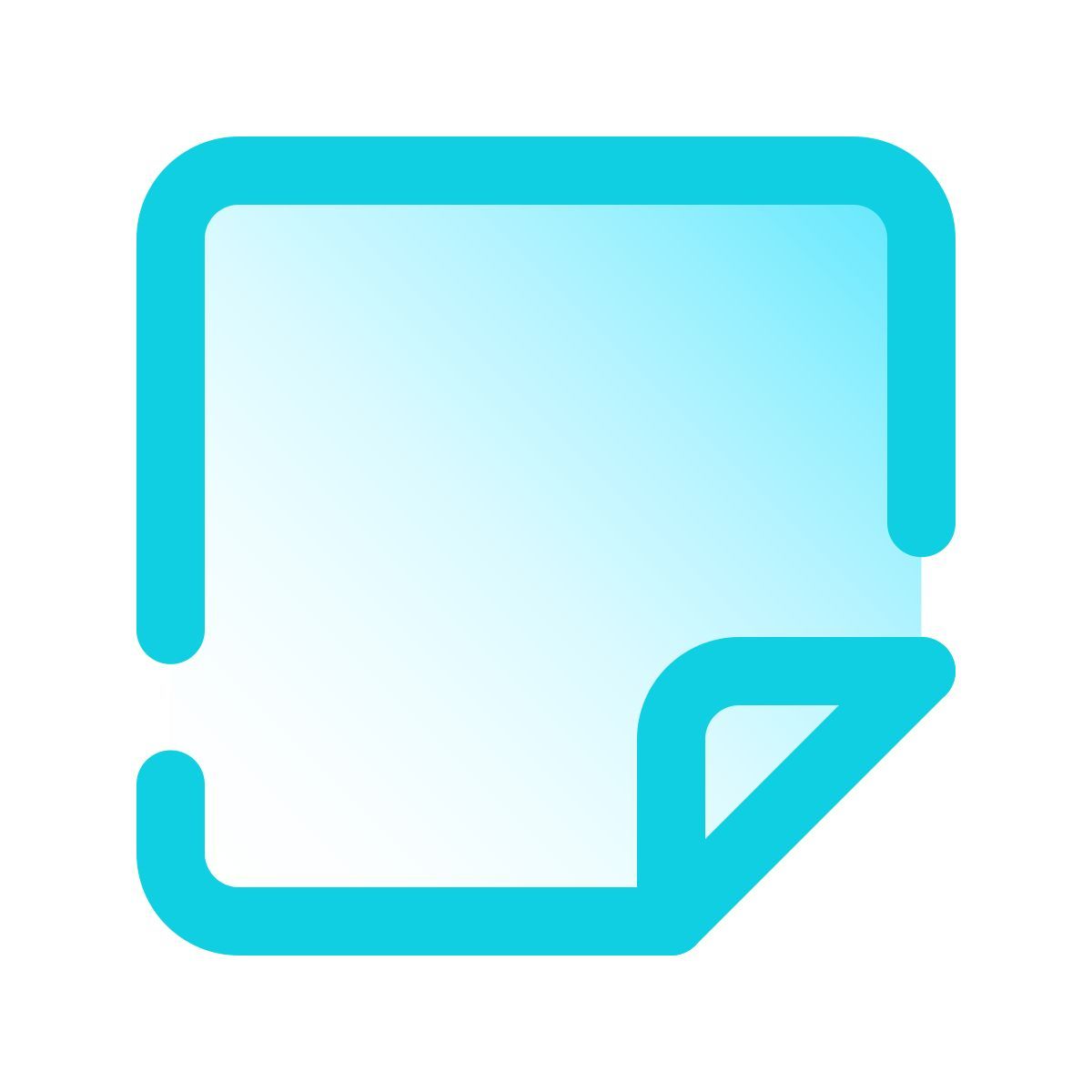 pulsar gradient style blatt icon