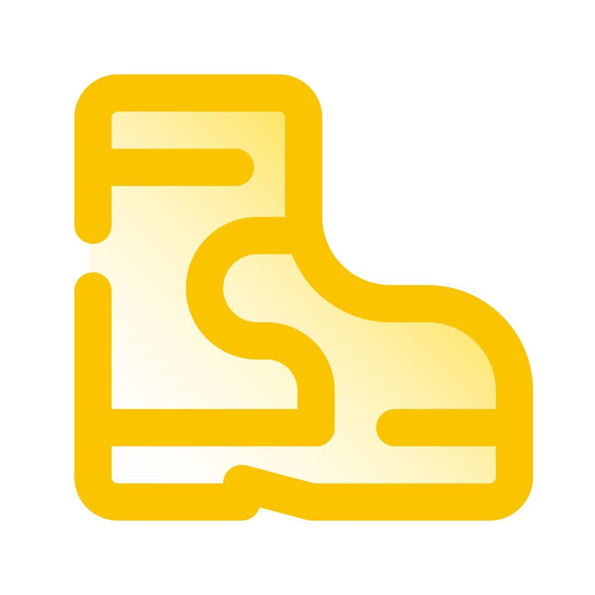 pulsar gradient style work boot icon