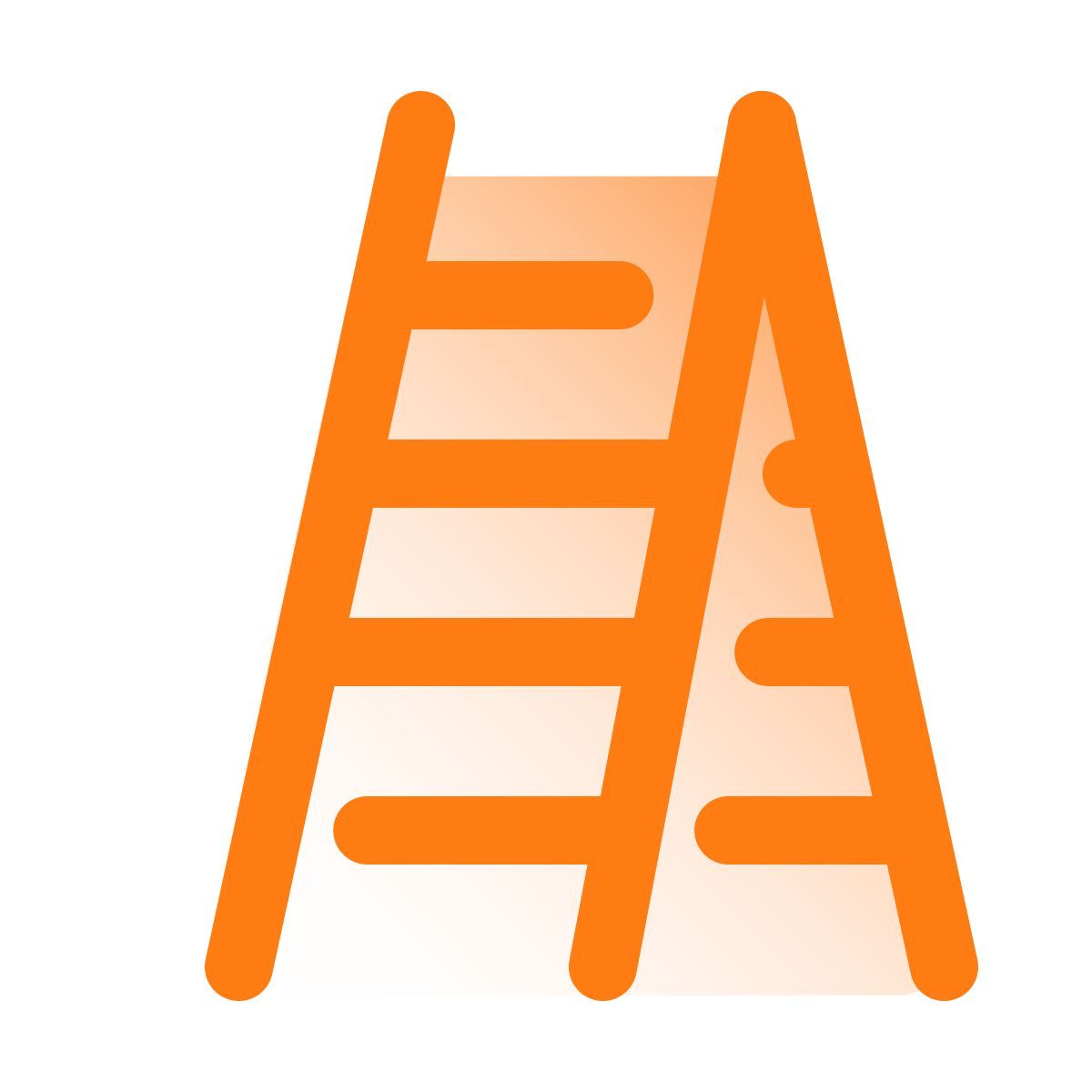 pulsar gradient style folding ladder icon