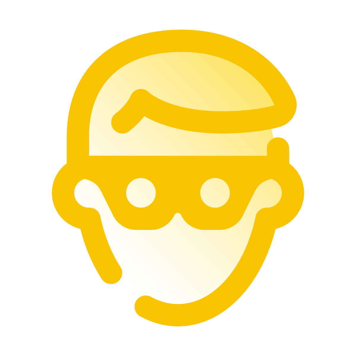 pulsar gradient style fraud icon