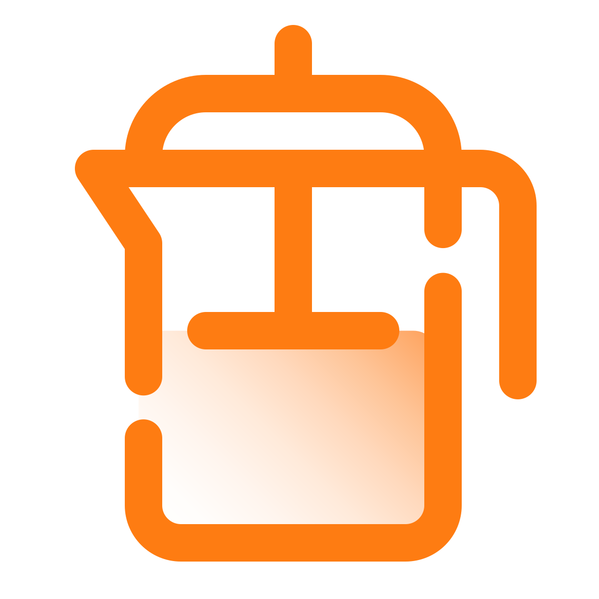 pulsar gradient style french press icon
