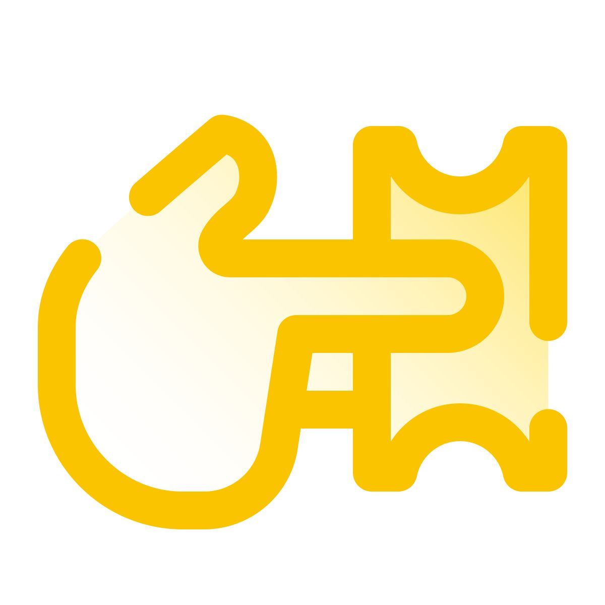 pulsar gradient style dar entradas icon