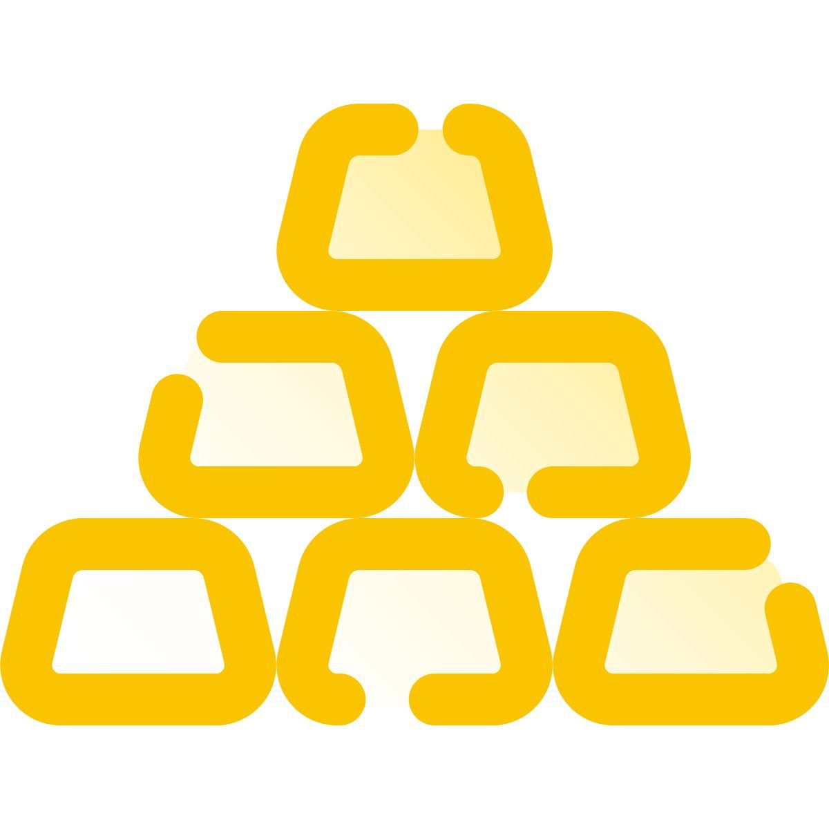 pulsar gradient style 金条 icon