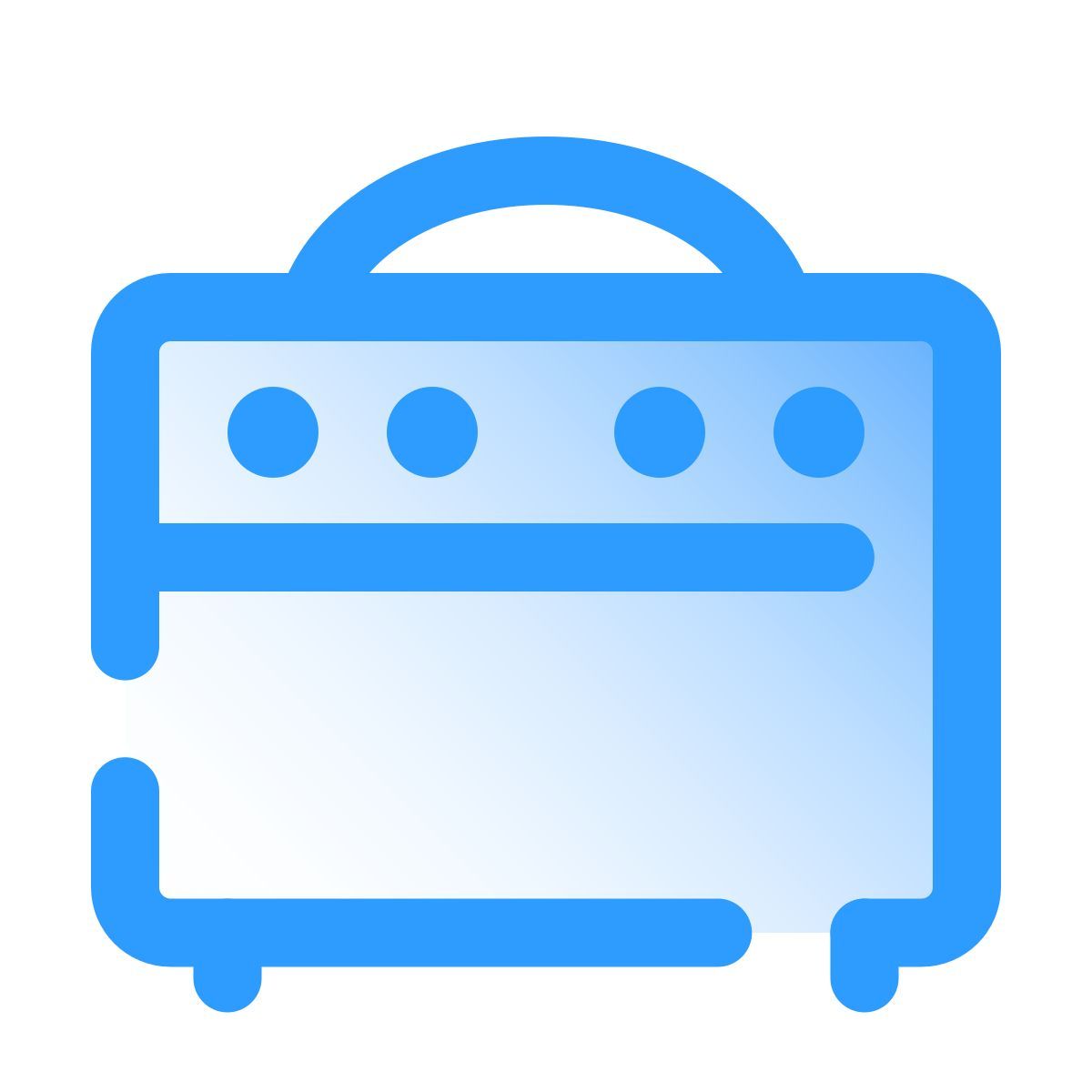 pulsar gradient style amplificatore icon