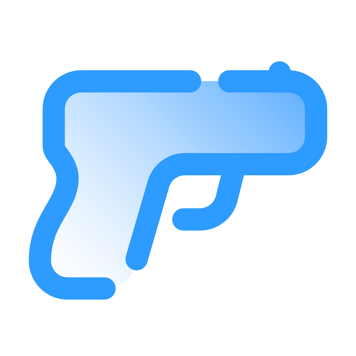 pulsar gradient style gun icon