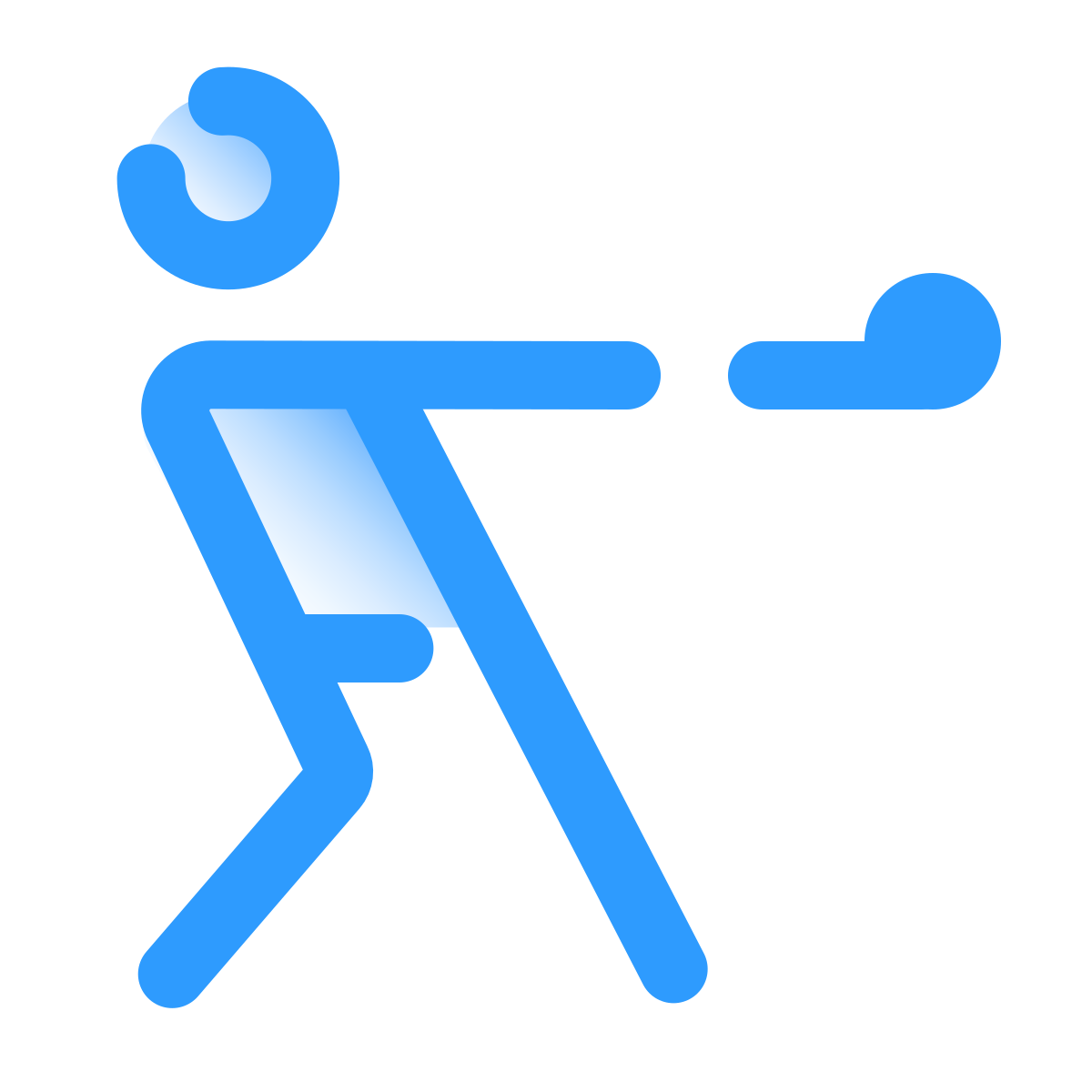 pulsar gradient style hammer throw icon