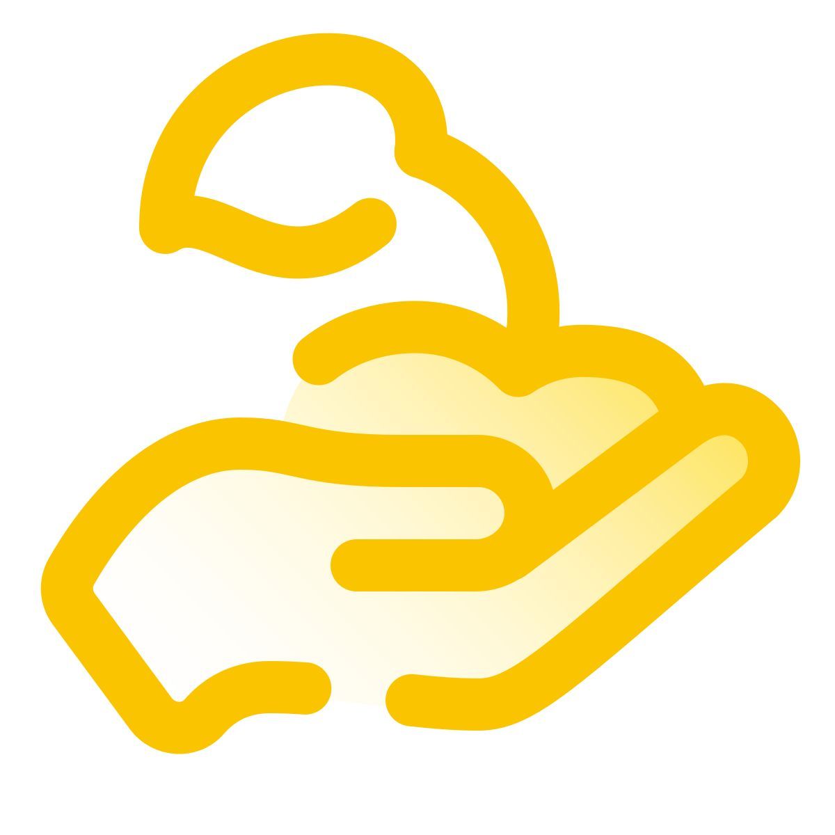 pulsar gradient style piantare a mano icon