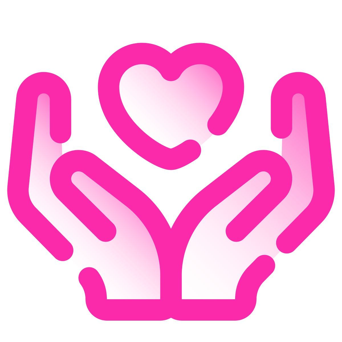 pulsar gradient style handmade icon