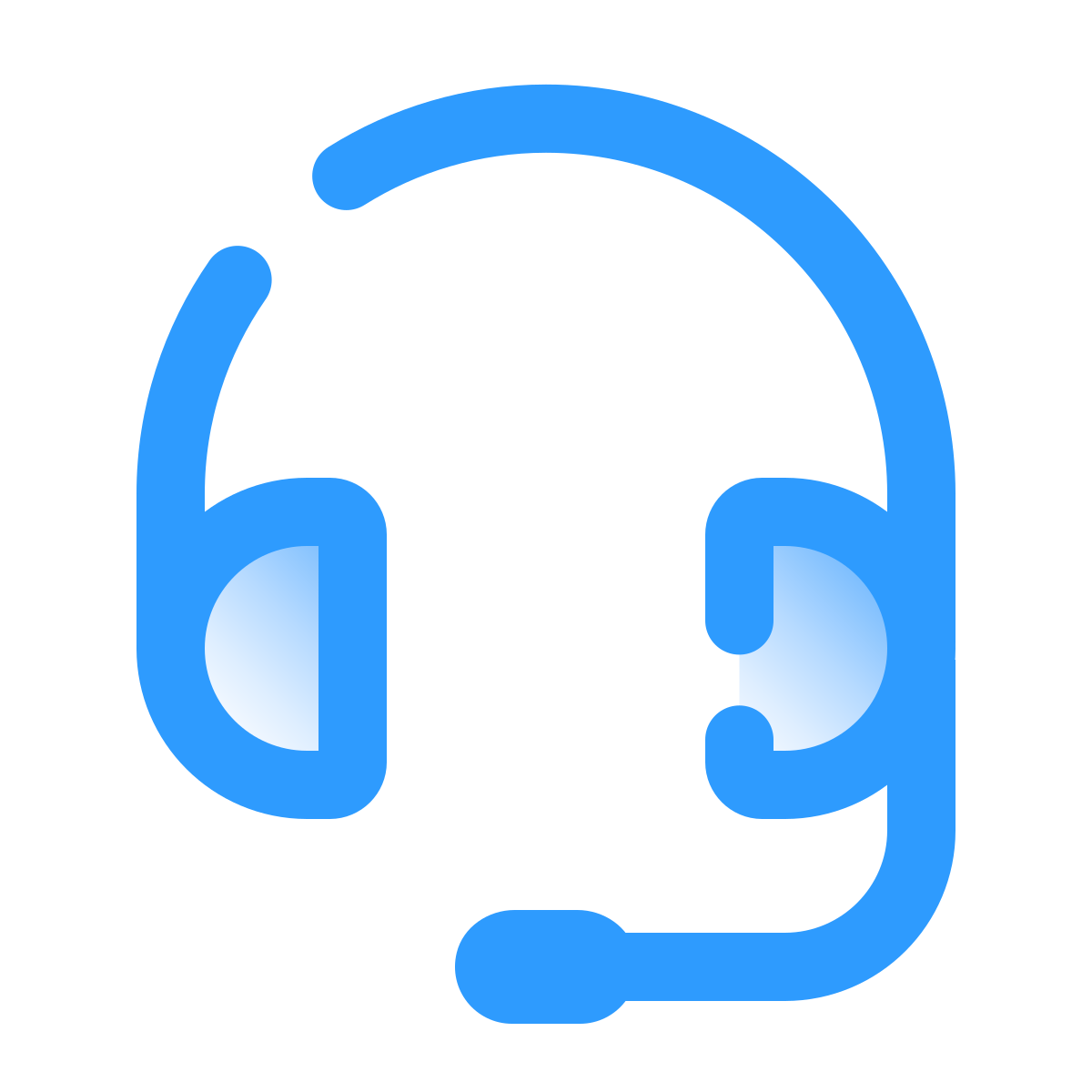 pulsar gradient style headset icon