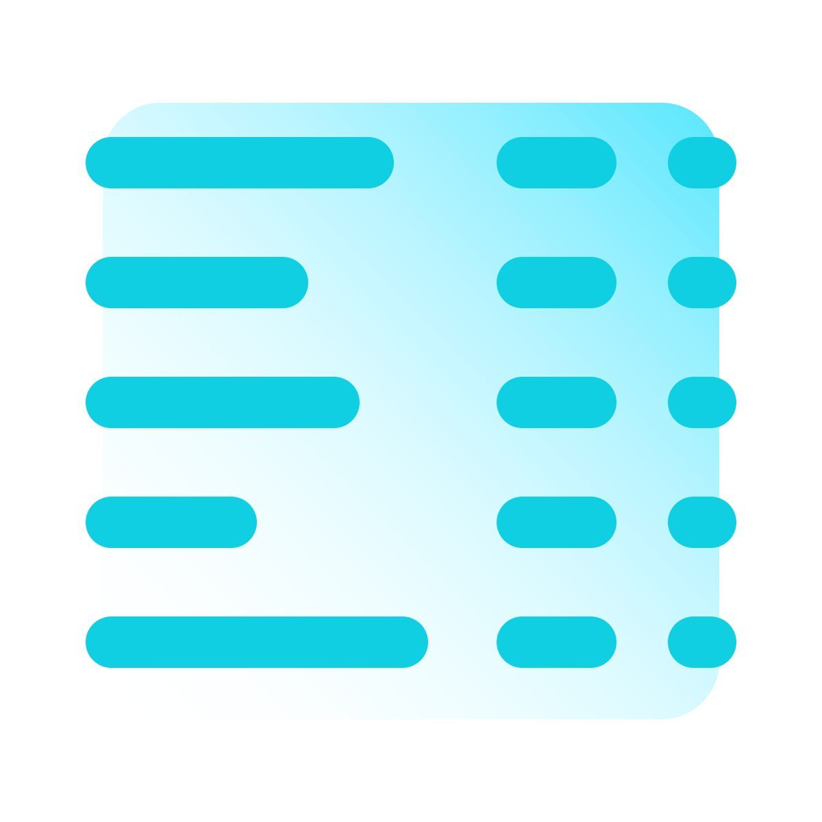 pulsar gradient style in inventario icon