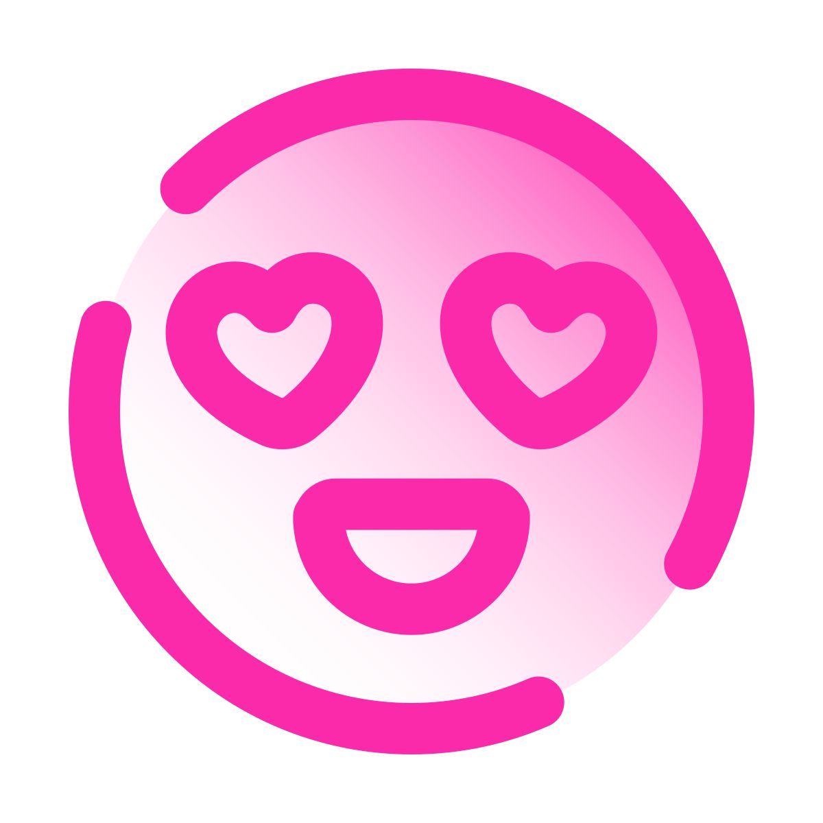 pulsar gradient style 恋爱中 icon