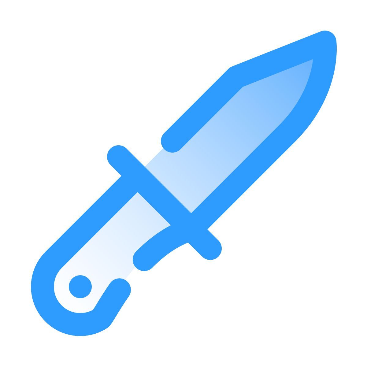 pulsar gradient style army knife icon