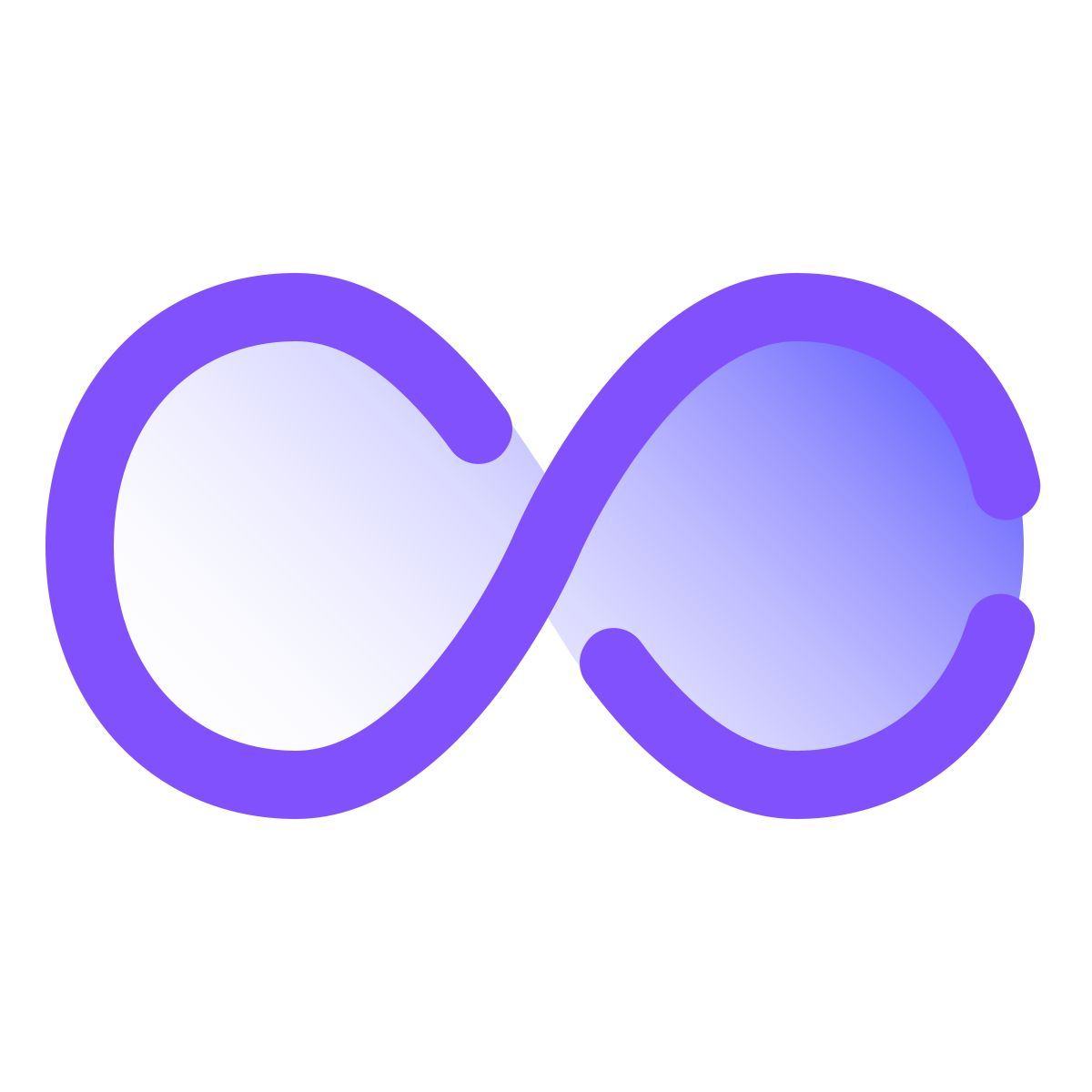 pulsar gradient style unendlichkeit icon