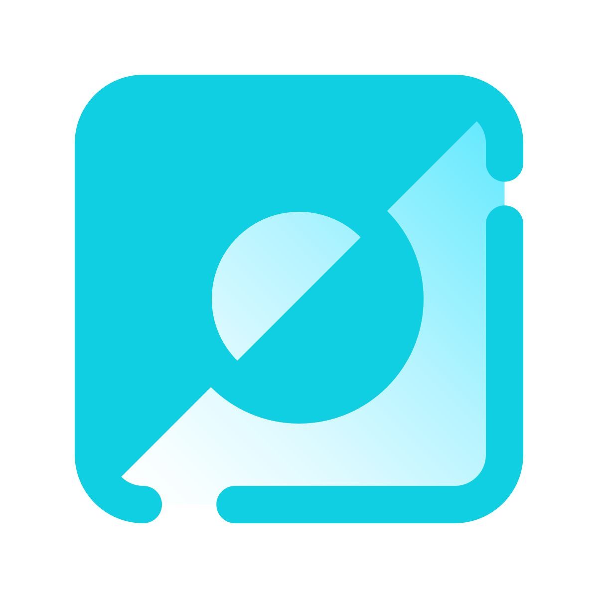 pulsar gradient style inverti selezione icon